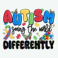Autism Seeing The World Differently Premium Hoodie | Teevron