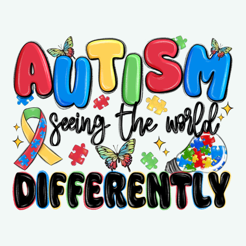 Autism Seeing The World Differently Premium Hoodie by MaliasSmallBusiness | Teevron