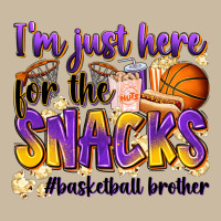 I'm Just Here For The Snacks #basketball Brother Long Sleeve Tee | Teevron