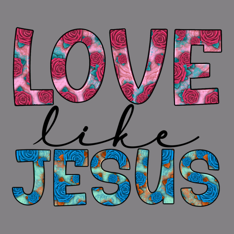 Love Like Jesus Heavyweight Hoodie by JahusDesignShop | Teevron
