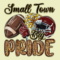 Small Town Big Pride Maroon Yellow Urban Hoodie | Teevron