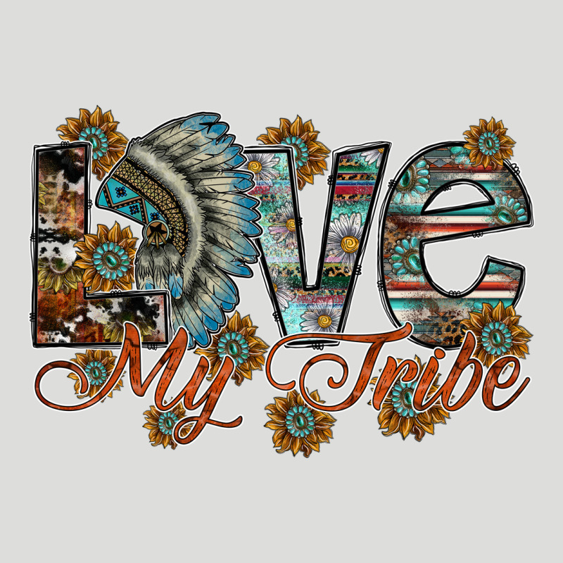 Love My Tribe Zipper Hoodie by SublimationCraftShop | Teevron