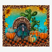 Western Fall Thanksgiving Turkey Urban Heavy Tee | Teevron
