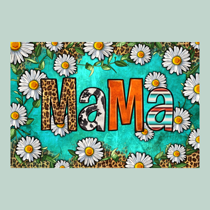 Western Daisy Mama Skinny Metal Can Holder Zipper Hoodie by HRA Design Shop | Teevron