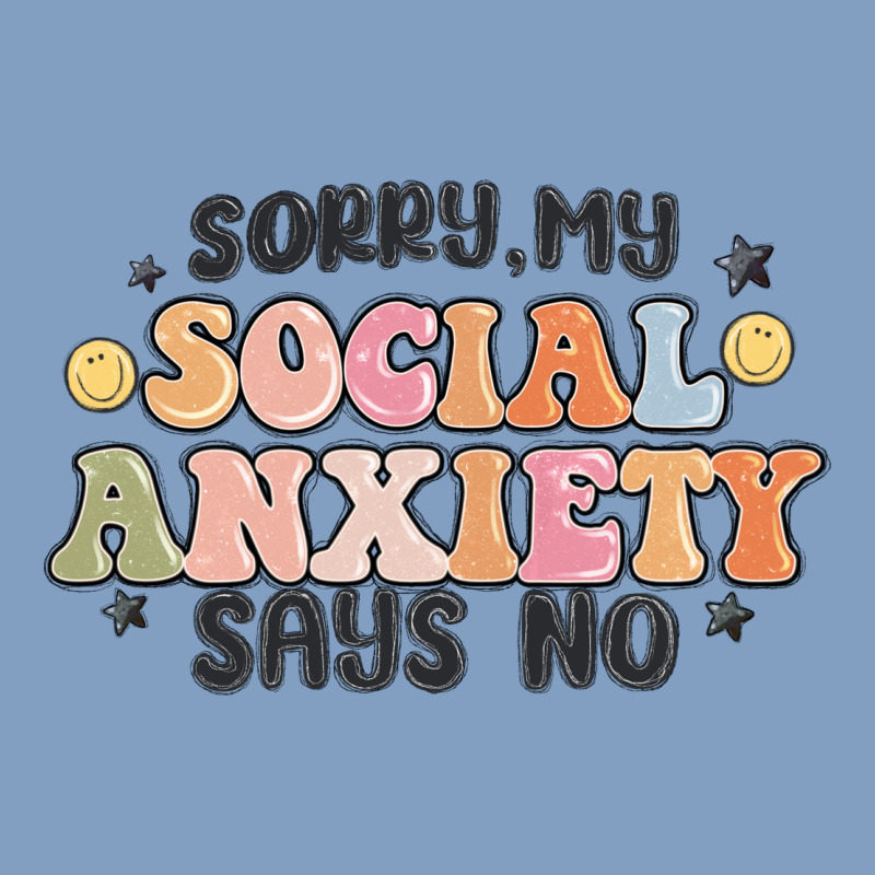 Sorry My Social Anxiety Says No Urban Hoodie by MaliasSmallBusiness | Teevron
