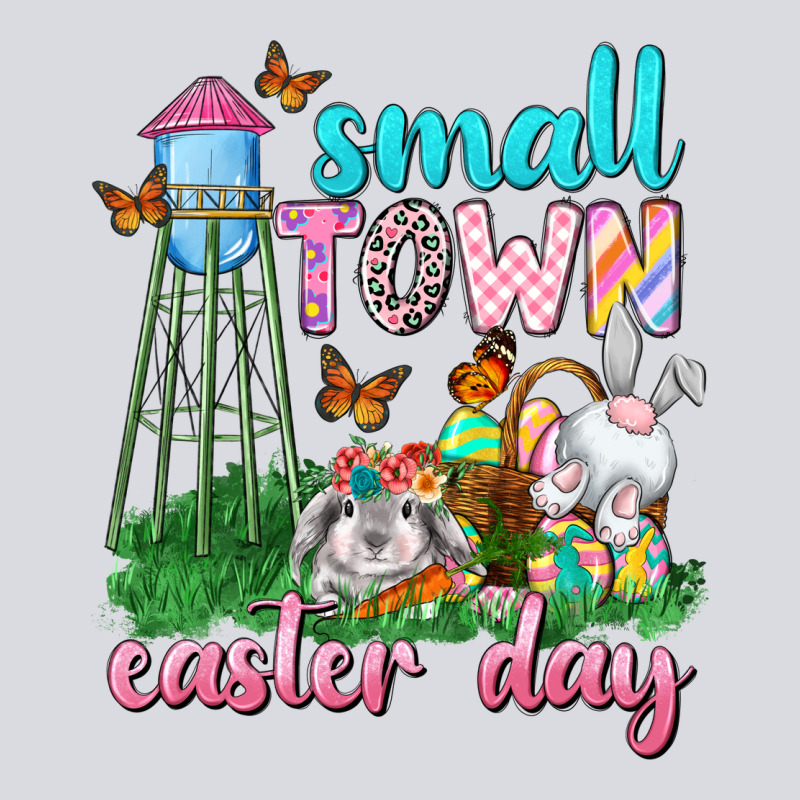 Small Town Easter Day Zipper Hoodie by Neo Western | Teevron