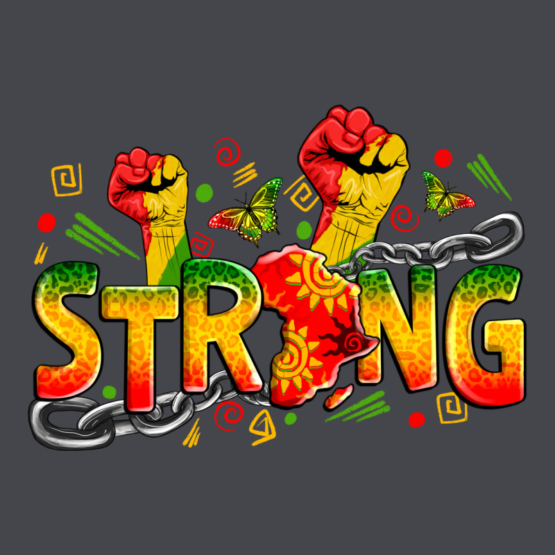 Strong Juneteenth Classic Tee by Zillion Design Studio | Teevron