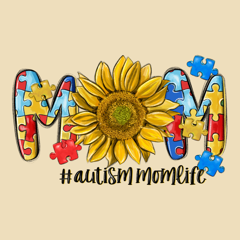 Autism Mom Life Sunflower Premium Hoodie by MaliasSmallBusiness | Teevron