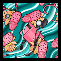 Nurse Slippers Seamless Pattern Premium Sweatshirt | Teevron