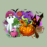 Halloween Ghost And Jack O Lantern Urban Heavy Tee | Teevron