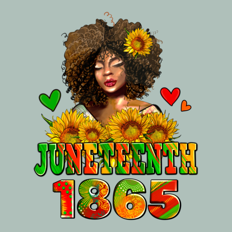 Afro Woman Juneteenth 1865 Heavyweight Hoodie by AdoDesignShop | Teevron