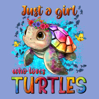 Just A Girl Who Loves Turtles Long Sleeve Tee | Teevron
