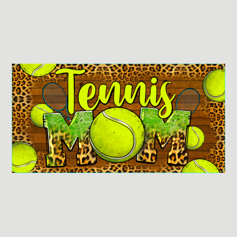 Tennis Mom License Plate Classic Tee by BarkalooDesign | Teevron