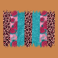 Valentines Day Leopard Rose Glitter Brush Stoke Heavyweight Hoodie | Teevron