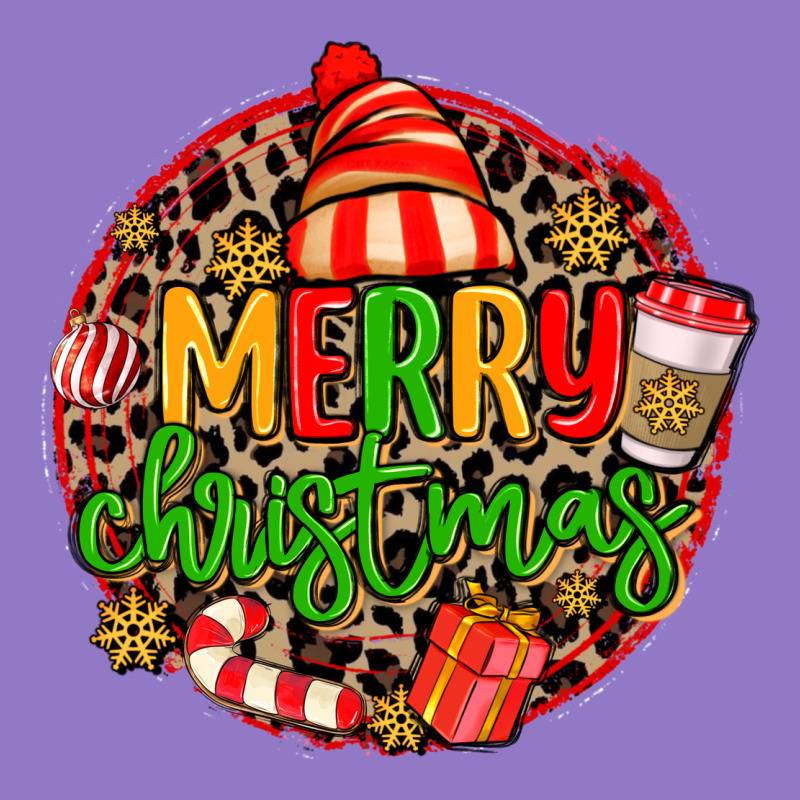 Merry Leopard Merry Christmas Urban Hoodie by MaliasSmallBusiness | Teevron