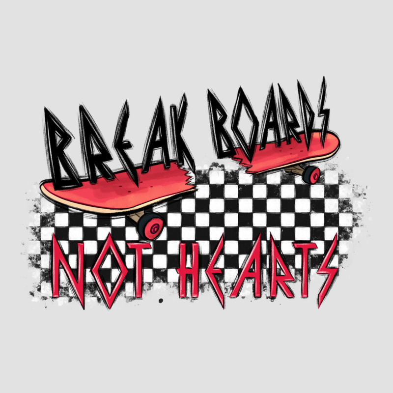 Break Boards Not Hearts Premium Hoodie by MaliasSmallBusiness | Teevron