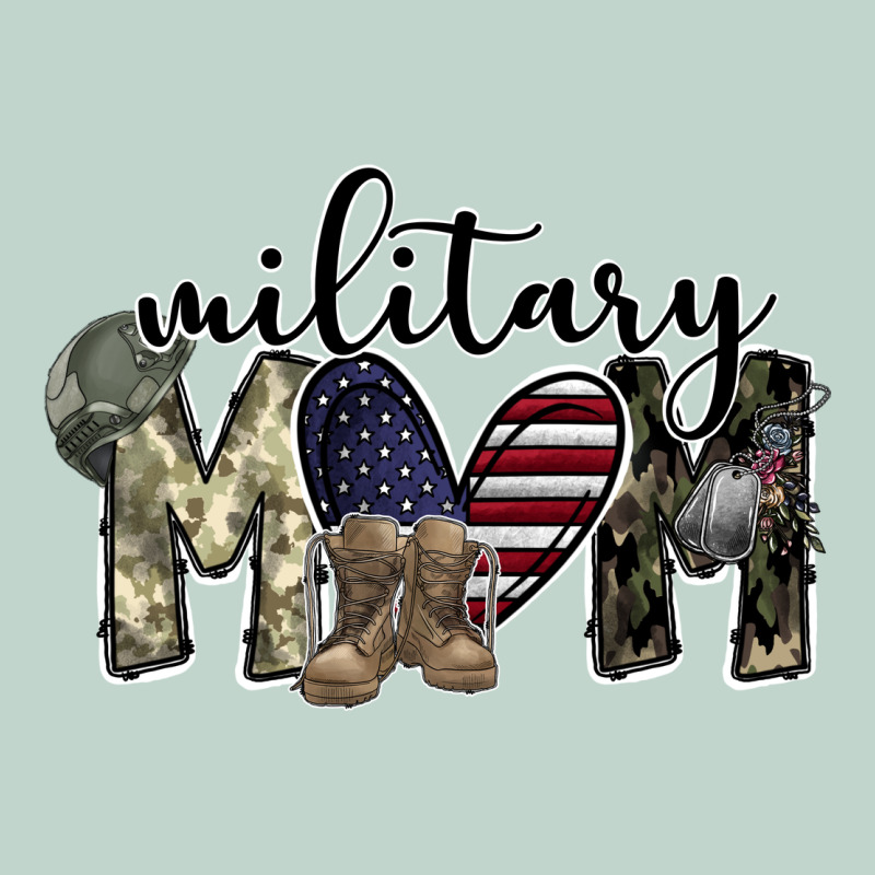 Military Mom Zipper Hoodie by SublimationCraftShop | Teevron