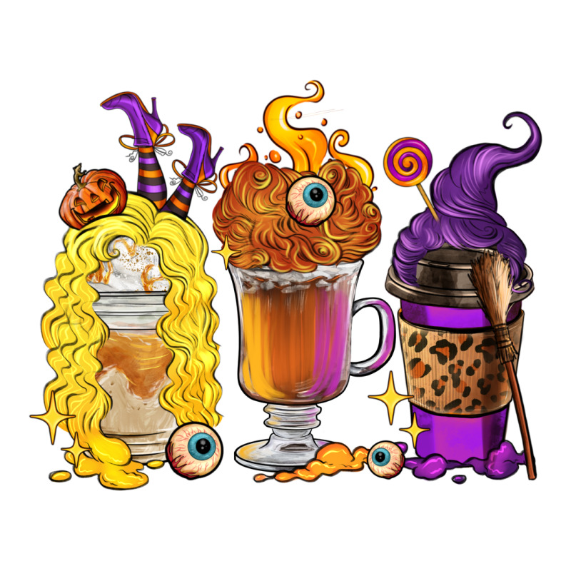 Halloween Hocus Pocus Coffee Cups Urban Heavy Tee by RanaPortraitStore | Teevron