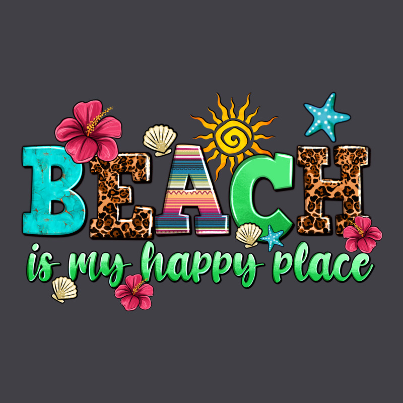 Beach Is My Happy Place Heavyweight Hoodie by AdoDesignShop | Teevron