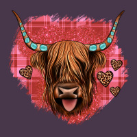 Highland Cow Valentines Heavyweight Hoodie | Teevron