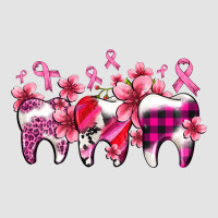 Cancer Ribbon With Teeth Premium Sweatshirt | Teevron
