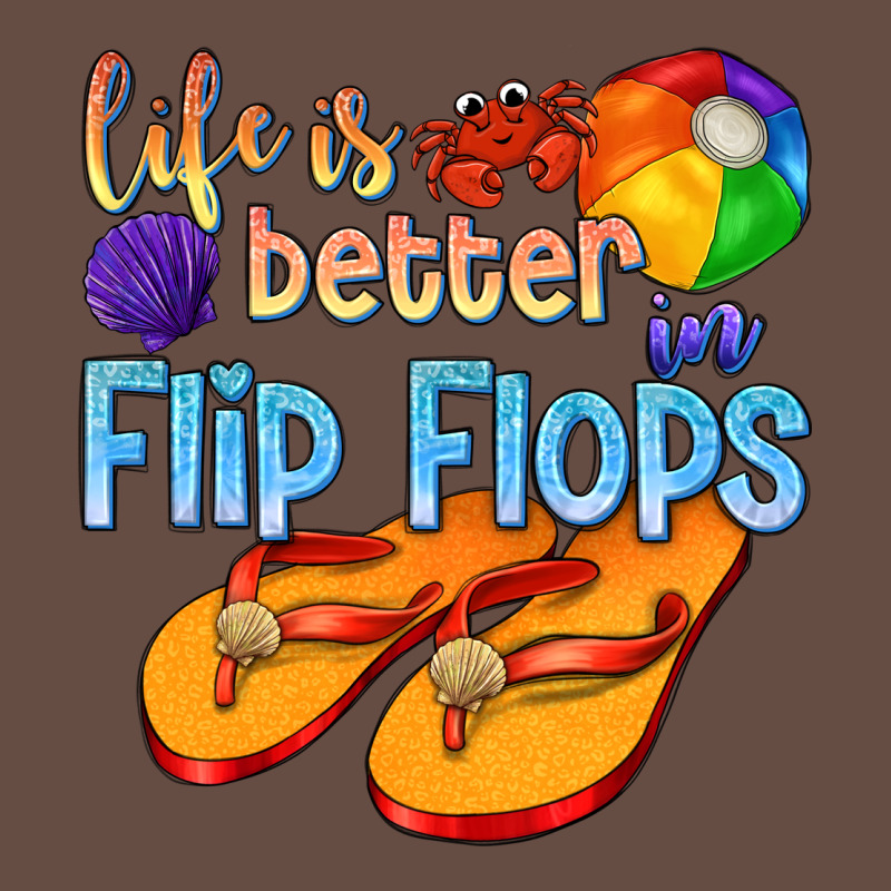 Life Is Better In Flip Flops Long Sleeve Tee by texasbilliewilder | Teevron