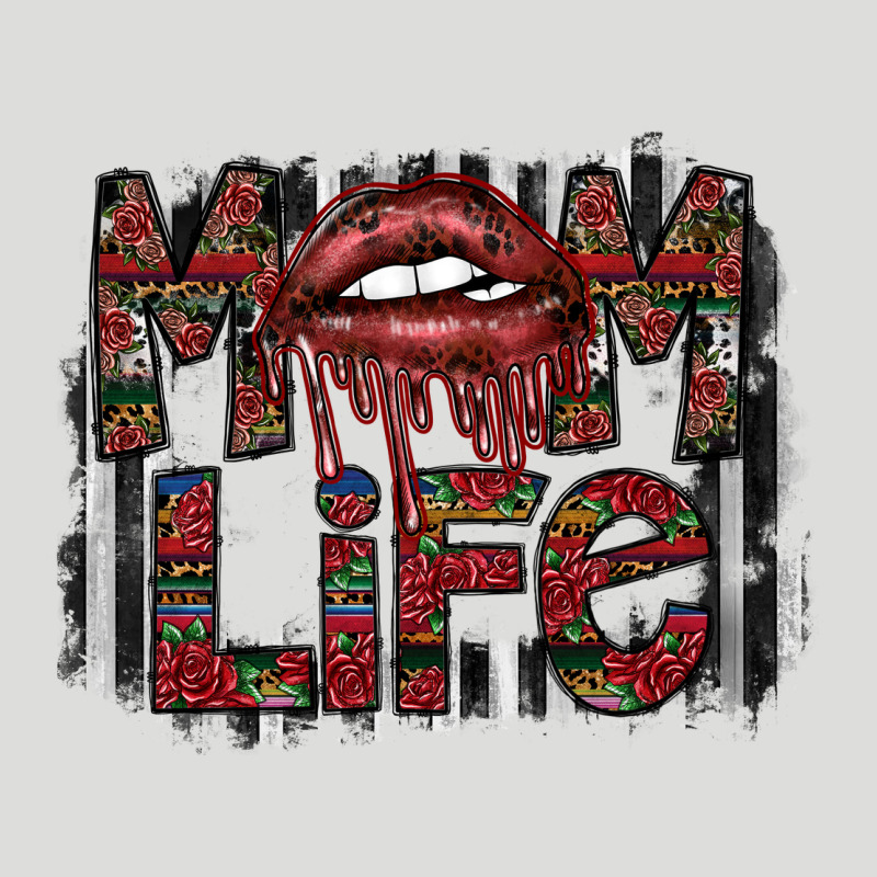 Mom Life Zipper Hoodie by SublimationCraftShop | Teevron