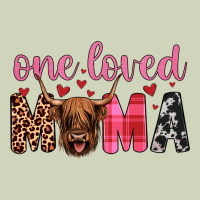 Highland Cow One Loved Mama Heavyweight Hoodie | Teevron