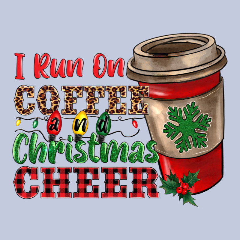 I Run On Coffee And Christmas Cheer Long Sleeve Tee by RanaPortraitStore | Teevron