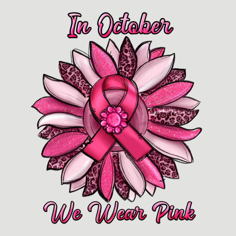 In October We Wear Pink Sunflower Classic Tee by RanaPortraitStore | Teevron
