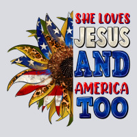 She Loves Jesus And America Too 4th Of July Zipper Hoodie | Teevron