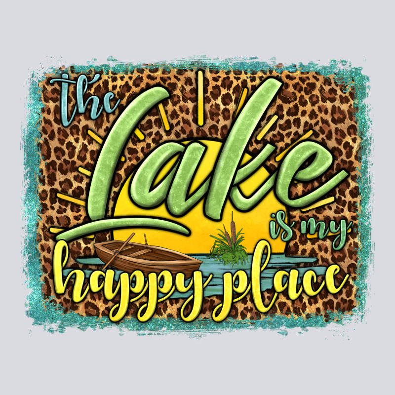 The Lake Is My Happy Place Zipper Hoodie by HRA Design Shop | Teevron