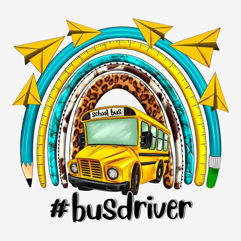 Bus Driver Rainbow Urban Hoodie by NancyCooperArtShop | Teevron