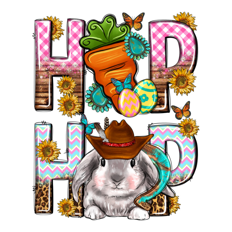 Western Hip Hop Bunny Zipper Hoodie by Neo Western | Teevron