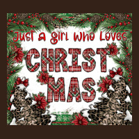 Just A Girl Who Loves Christmas Heavy Core Tee | Teevron