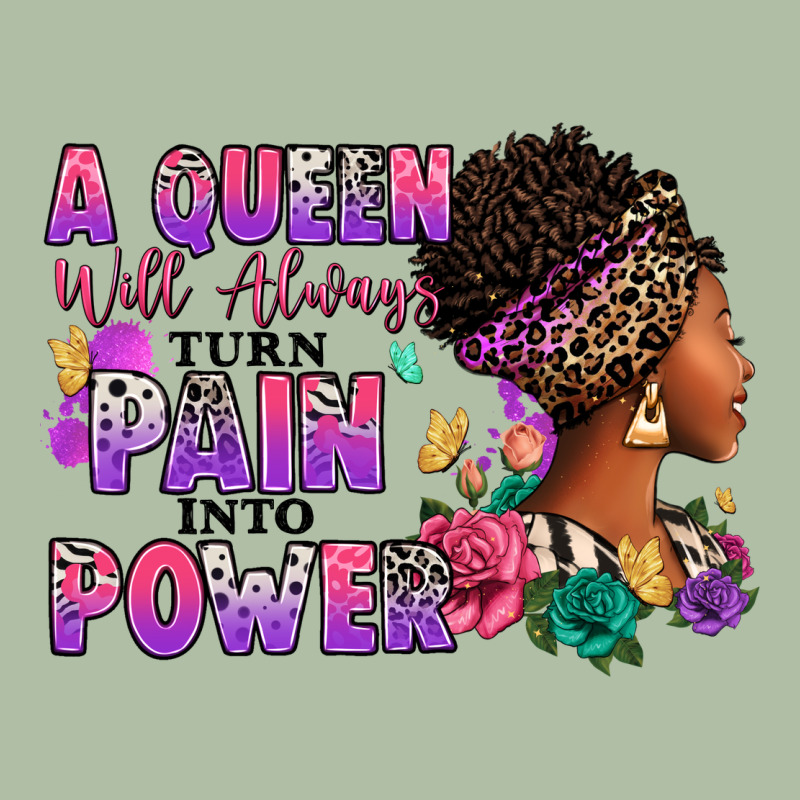 A Queen Will Always Turn Pain Into Power Urban Heavy Tee by RanaPortraitStore | Teevron