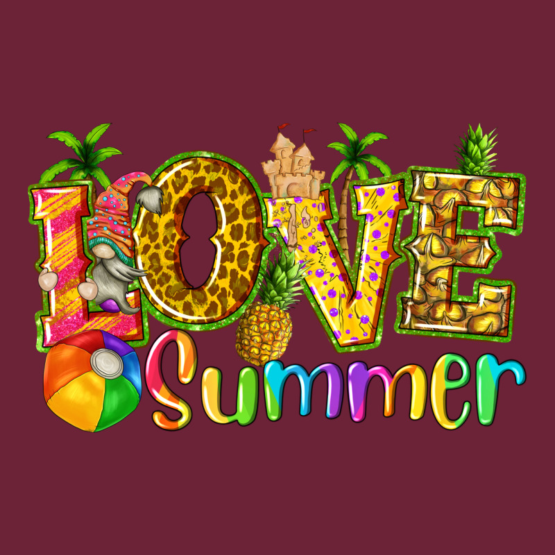 Love Summer With Pineapple Long Sleeve Tee by texasbilliewilder | Teevron