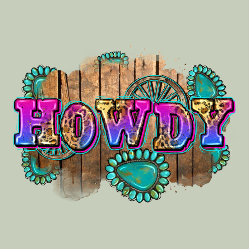 Howdy Long Sleeve Tee by Zillion Design Studio | Teevron