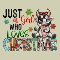 Just A Girl Who Loves Christmas Heavy Core Tee | Teevron