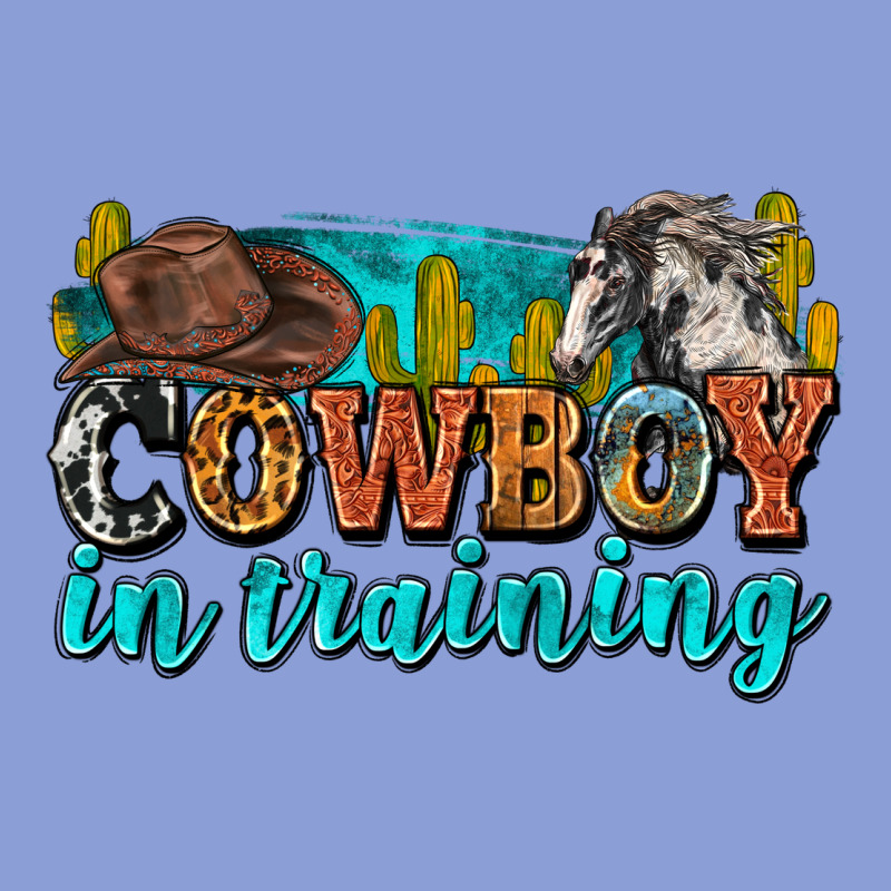 Cowboy In Training Long Sleeve Tee by Zillion Design Studio | Teevron