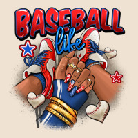 Baseball Life Afro Girl Sneakers Urban Heavy Tee | Teevron