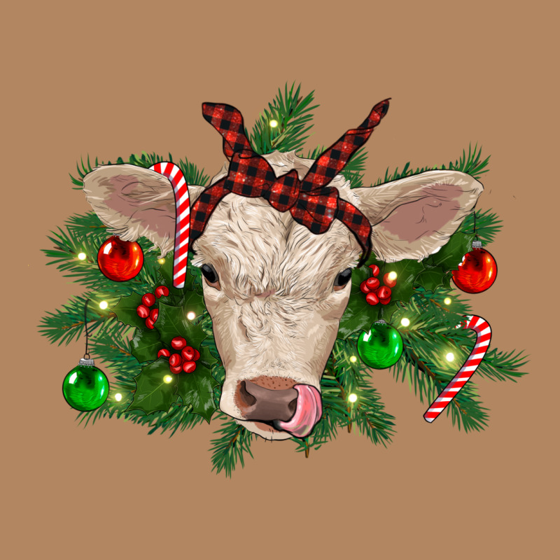 Christmas Charolais Calf Long Sleeve Tee by RanaPortraitStore | Teevron