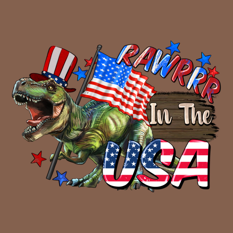 Rawrrr In The Usa 4th Of July Zipper Hoodie by CowGirlArtShop | Teevron