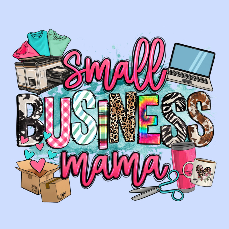 Small Business Mama Urban Heavy Tee by BarkalooDesign | Teevron