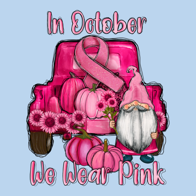 Breast Cancer Awareness Pink Truck Gnomes Classic Tee by RanaPortraitStore | Teevron