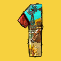 Farm Life Alphabet Numbers 1 Premium Sweatshirt | Teevron