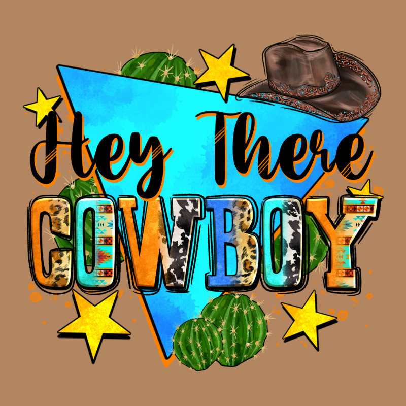 Hey There Cowboy Long Sleeve Tee by Zillion Design Studio | Teevron