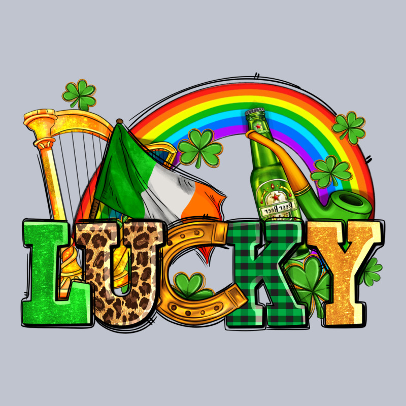 Lucky With St Patricks Elements Premium Hoodie by AdoDesignShop | Teevron