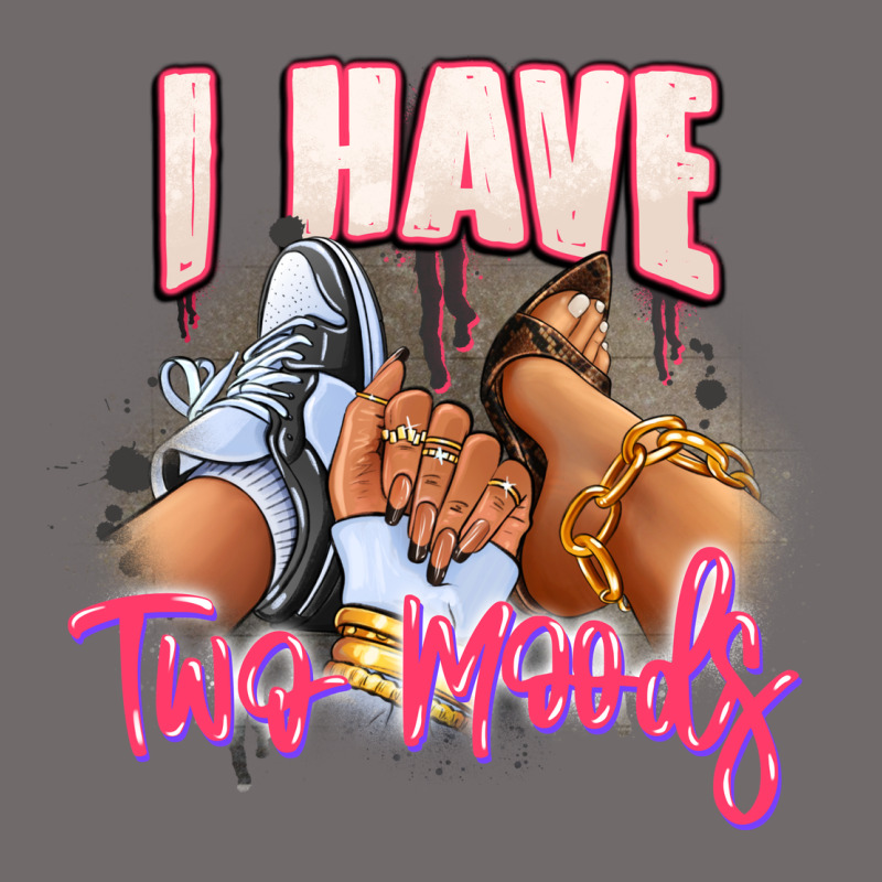 I Have Two Moods Sneaker And Heels Urban Heavy Tee by RanaPortraitStore | Teevron