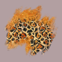 Leopard Glitter Patch Vintage Hoodie | Teevron
